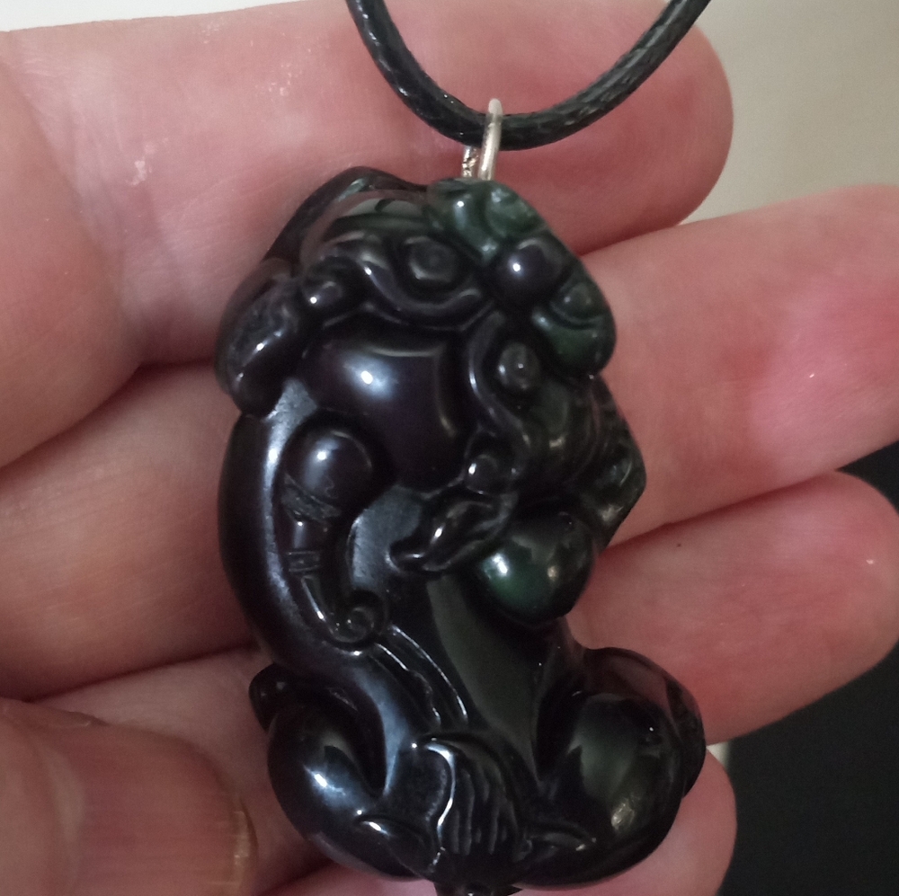 Black Onyx Pickup Pendant